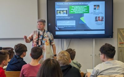 Vortrag der Computermäuse „Clever ins Netz“ an der Wirtschaftsschule Schwandorf